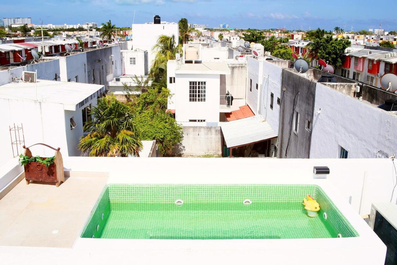 Habitacion, Jacuzzi Rooftop, Gran Wi-Fi كانكون المظهر الخارجي الصورة