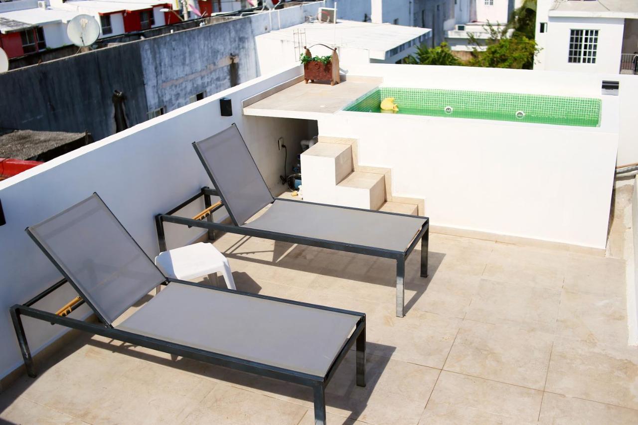 Habitacion, Jacuzzi Rooftop, Gran Wi-Fi كانكون المظهر الخارجي الصورة